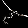 Waxed Cotton Cord Necklace Making LS-MAK-YWC0001-01P-02-4
