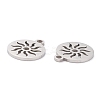 Non-Tarnish 201 Stainless Steel Pendants STAS-D451-20P-2
