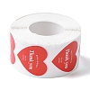 500Pcs Heart with Thank You Roll Stickers X-DIY-U008-01D-4