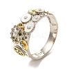 Geometry with Gear Finger Ring for Men Women LS-RJEW-O047-04ASG-1