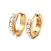 304 Stainless Steel Ring Hoop Earrings EJEW-K268-39G-4