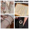 124Pcs 6 Styles Glass Imitation Pearl Beads GLAA-AR0001-65-7