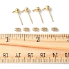 40Pcs 304 Stainless Steel Ball Post Stud Earring Findings STAS-FS0001-76G-5