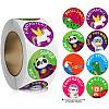 500 Paste Paper Self-Adhesive Stickers AJEW-S085-01A-1