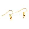 Golden Iron Earring Hooks X-E135-NFG-1
