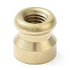 Golden Tone Round Wax Seal Brass Stamp Heads LS-AJEW-M040-01G-O-3