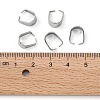Tarnish Resistant 304 Stainless Steel Snap on Bails LS-STAS-R048-10x7mm-5