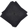 Square EVA Glitter Graduation Cap Topper Stickers DIY-WH20053-05C-1