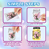 18Pcs Plastic Silhouette Paper DIY-WH0610-002-3