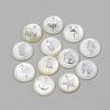 Freshwater Shell Pendants SHEL-Q010-P-1