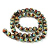 Handmade Foil Glass Beads LAMP-K039-37A-2