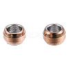 304 Stainless Steel Crimp Beads STAS-R065-80RG-2