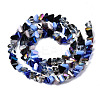 Electroplate Glass Beads Strands EGLA-N002-06F-2