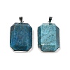 Natural Apatite Pendants G-B139-02P-08-1