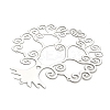 Tree of Life 201 Stainless Steel 3D Rotating Hanging Wind Spinner STAS-Z116-02P-03-2