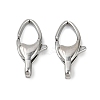 304 Stainless Steel Lobster Claw Clasps STAS-B089-01E-P-1