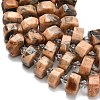Natural Feldspar Beads Strands G-L642-H04-01-4