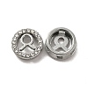 Alloy Crystal Rhinestone Slider Charms PALLOY-F290-07P-1