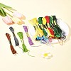 7 Sets 7 Colors Cotton Crochet Threads OCOR-FS0001-02A-10
