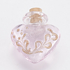 Handmade Lampwork Perfume Bottle Pendants LAMP-I018-B-2