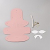 Bowknot PU Leather Wedding Candy Storage Pouches ABAG-WH0044-54-2