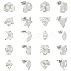 304 Stainless Steel Stud Earring Findings STAS-AN0001-05P-1