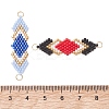 Handmade MIYUKI Seed Beads PALLOY-MZ01315-3