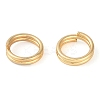 Brass Split Rings KK-N254-44A-G-2
