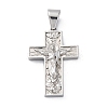 304 Stainless Steel Pendants STAS-L286-09P-1