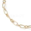 3MM Brass Figaro Chain Bracelet Makings AJEW-JB01417-3