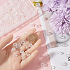 600PCS 2Style Transparent Acrylic Beads TACR-SC0001-23-3