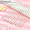 10Pcs 304 Stainless Steel Cable Chain Necklaces NJEW-YW0001-25G-4