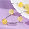 304 Stainless Steel Cable Chain Bracelets BJEW-C094-01P-03-3