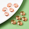 Transparent Acrylic Beads TACR-S154-18A-52-6