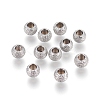 Tarnish Resistant 304 Stainless Steel Textured Spacer Beads STAS-P108-04P-A-1