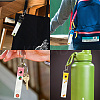 PU Leather & Cotton Name Marker Keychain AJEW-WH0514-015-6