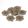 Tibetan Style Alloy Links MLF9353Y-NF-2