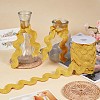 10 Yards Polyester Wavy Fringe Trim Ribbon OCOR-GF0002-49F-6