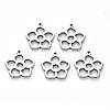 Tarnish Resistant 304 Stainless Steel Pendants STAS-N092-92-1