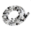 Electroplate Glass Beads Strands X-EGLA-D018-02C-2
