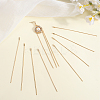 20Pcs Brass Snake Chain Tassel Pendants KK-BBC0013-66-4
