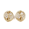 Brass Pave Cubic Zirconia Multi-strand Links ZIRC-F145-06G-01-1