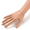 Adjustable Nylon Thread Braided Bead Bracelets BJEW-JB05528-02-5