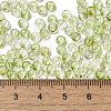Transparent Colours Glass Round Beads SEED-F006-05A-01-4