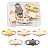 5 Colors Adjustable Alloy Chain Buckles PALLOY-TA0001-91-RS-19