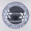 Snowflake Resin Craft Safety Eyes DIY-WH0399-97B-1