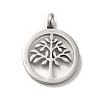 Non-Tarnish 304 Stainless Steel Pendants LS-STAS-M311-09P-2