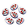 Handmade Porcelain Beads X-PORC-T134-10-1