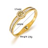 Stainless Steel Hinged Bangles for Women WGCD00D-01-2