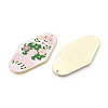 Rack Plating Alloy and Enamel Big Pendants ENAM-T021-29B-2